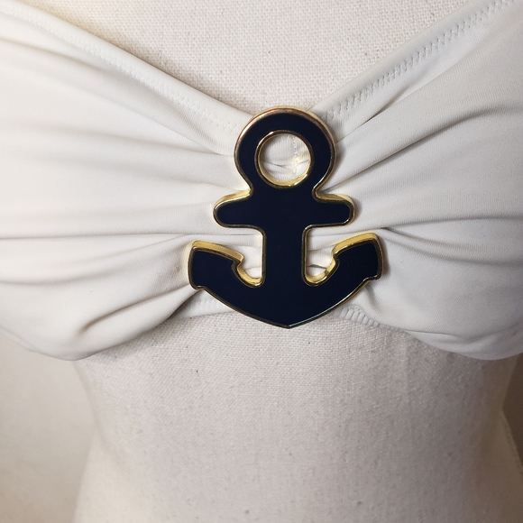 Victoria's Secret Anchor Bikini Top - Picture 2 of 7